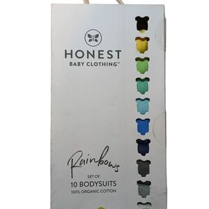 10-Pack HAPPY DAYS Rainbow Short Sleeve Bodysuits Gift Set